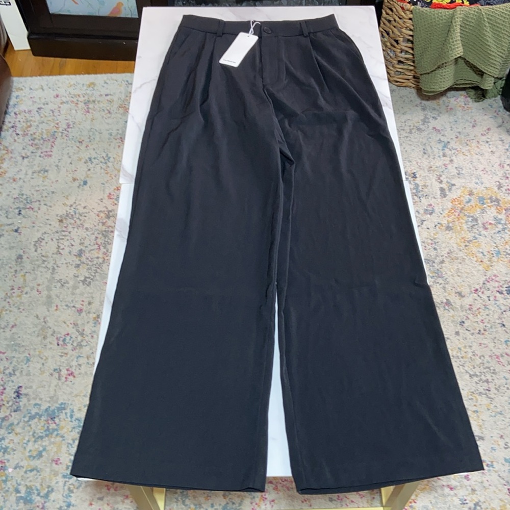 AHA SELECTED All Match Casual High Waist Pants